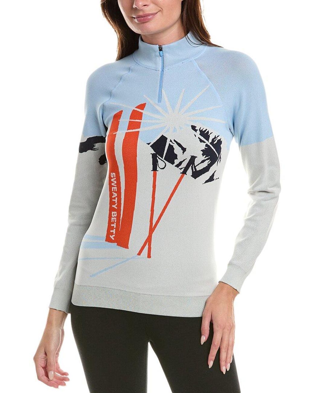 Clothing Sweaty Betty Ski Base Layer Top Sweaty Betty Graphic Base