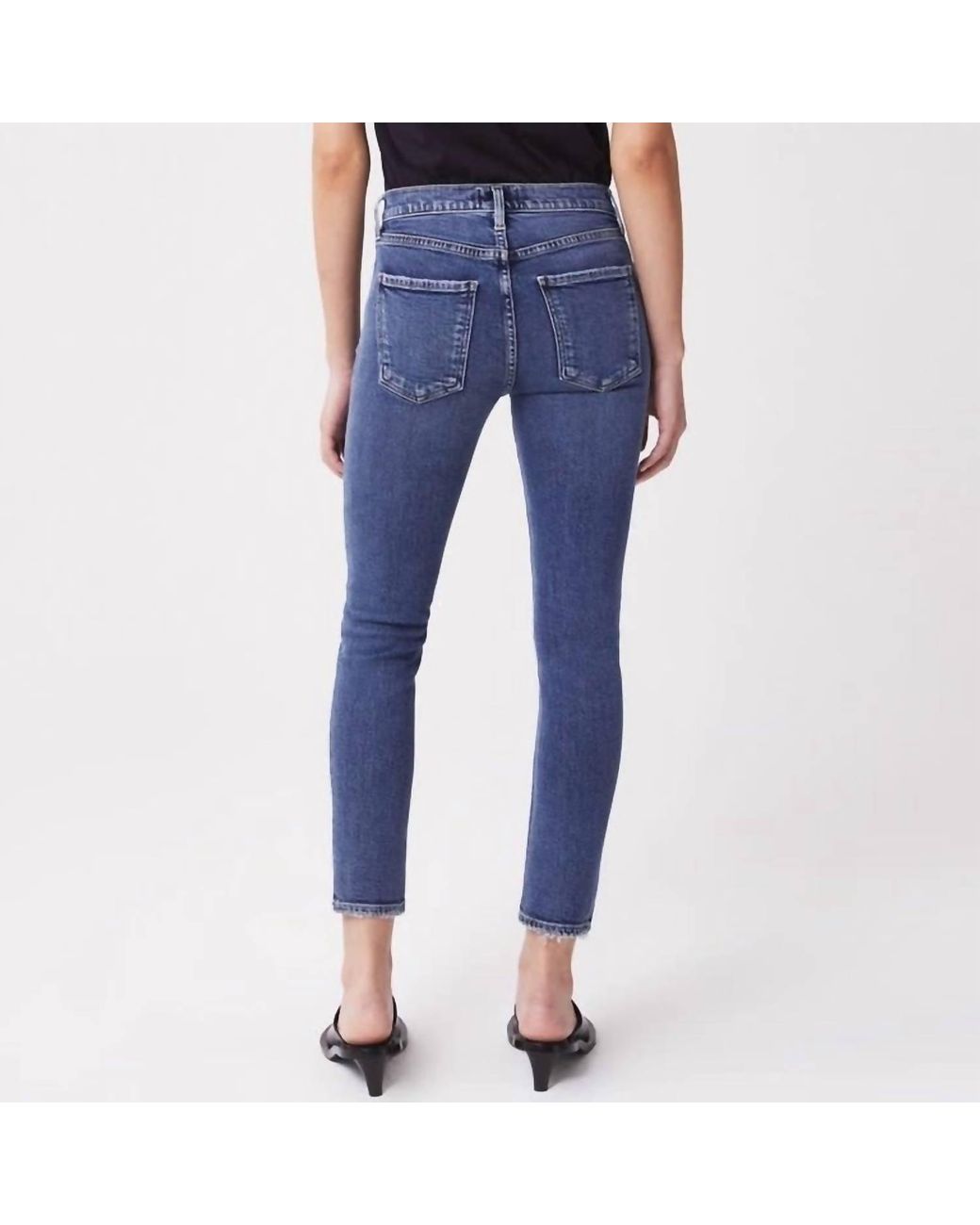 Agolde Denim Toni Mid-rise Straight 