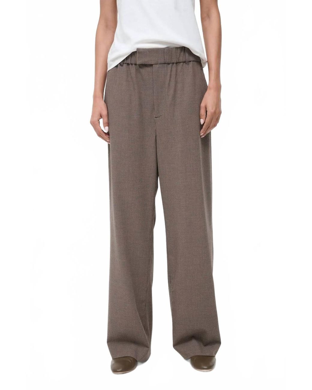 Staud Brown Jerome Pant