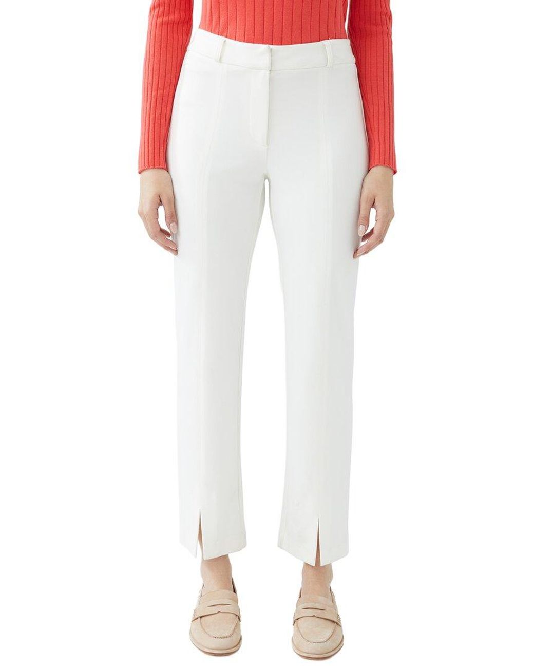 J.McLaughlin White Deanne Pant