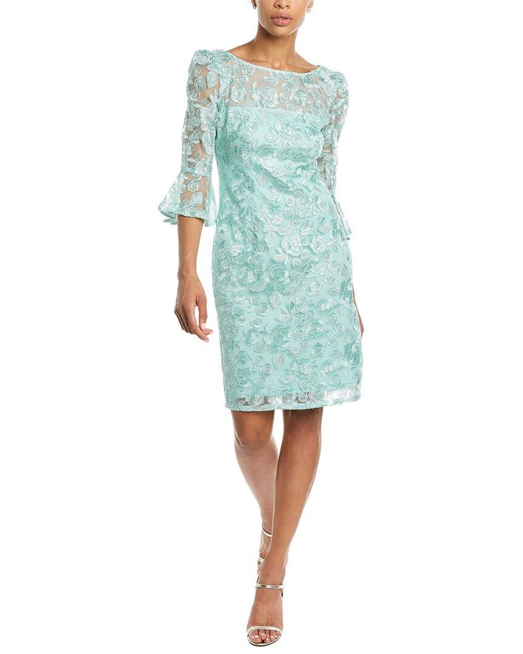 Adrianna papell best sale embroidered sheath dress