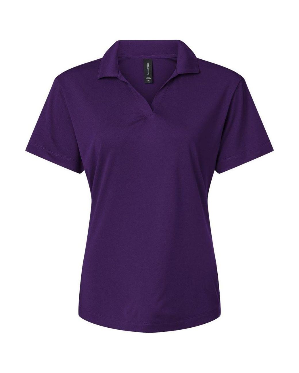 AllPro Purple Pro-Lock Performance Polo