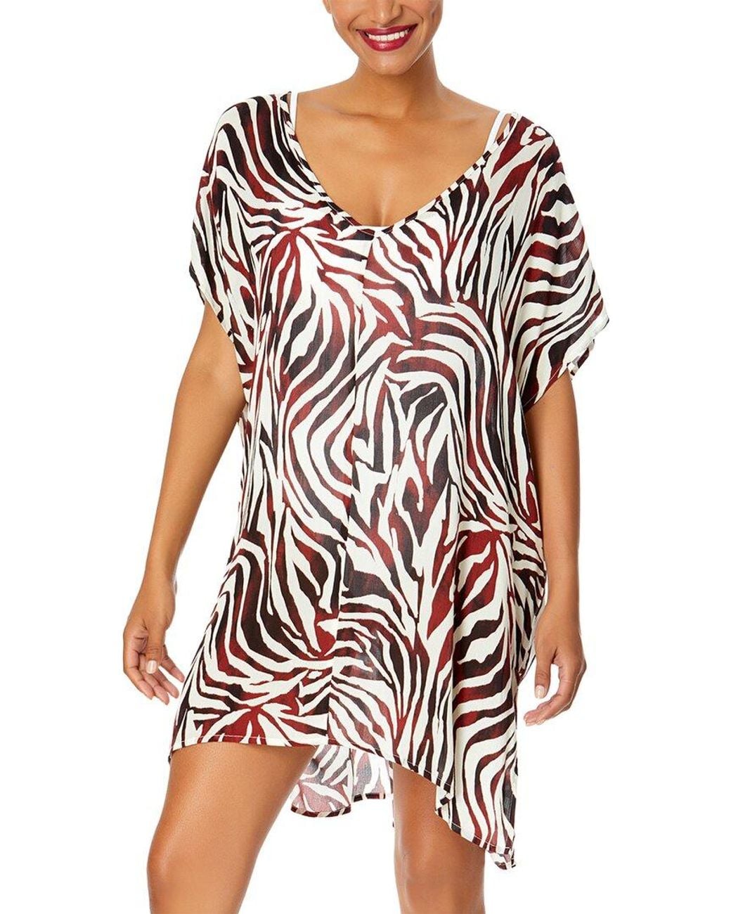 Anne Cole White Easy Tunic