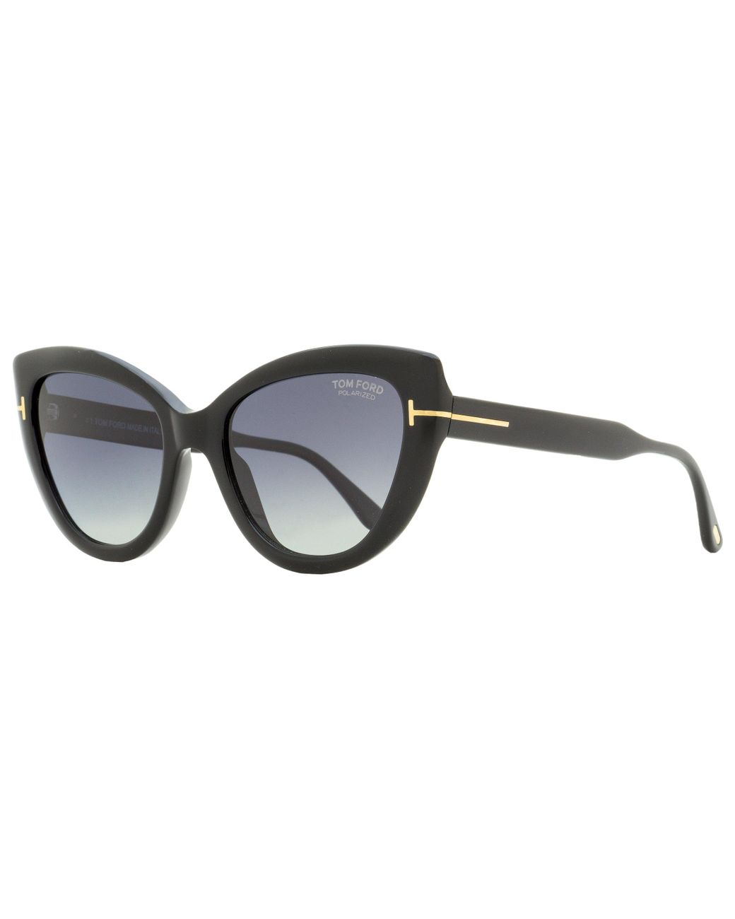 Tom Ford Cat Eye Sunglasses Tf762 Anya Black 55mm | Lyst
