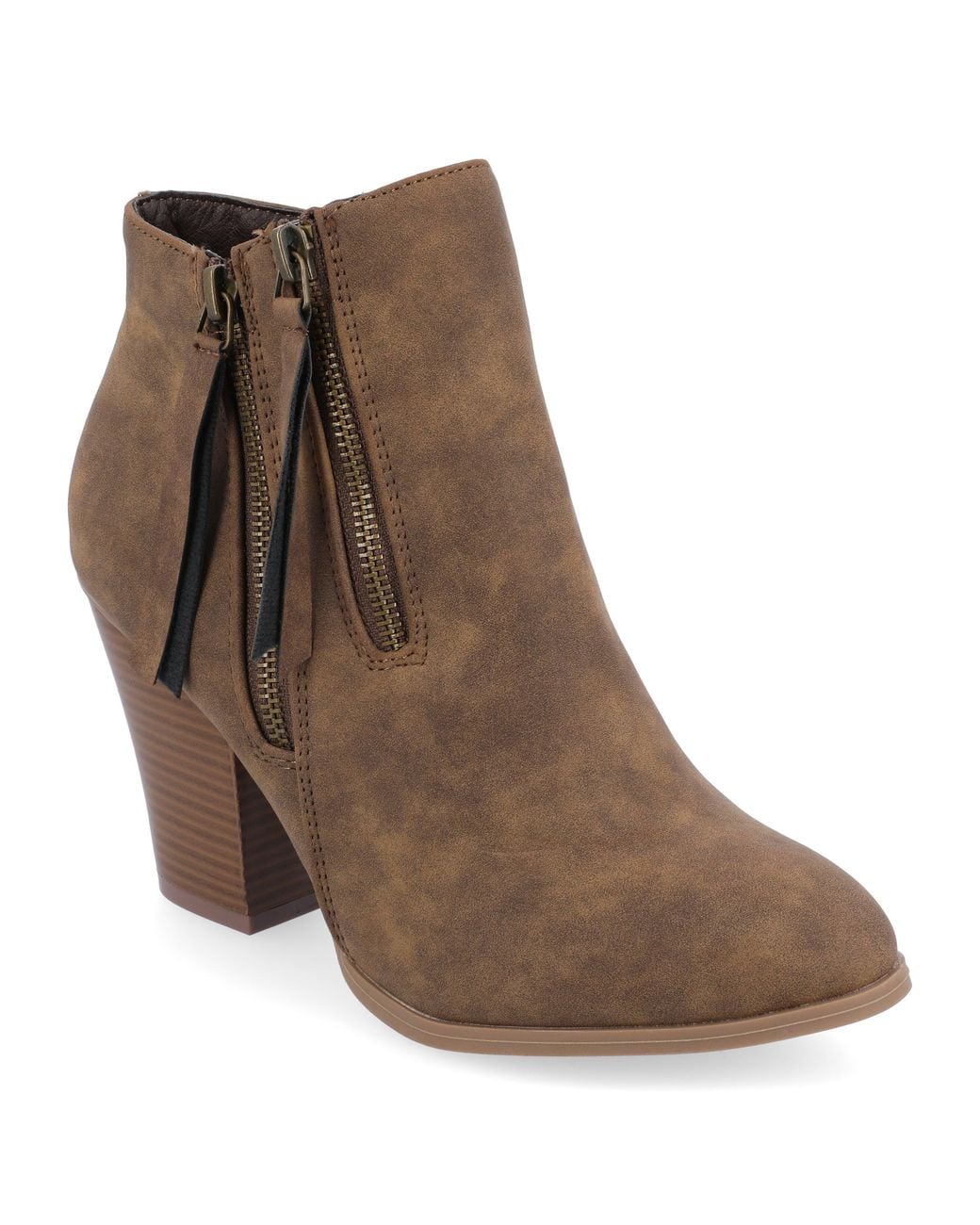 Journee Collection Brown Collection Vally Bootie