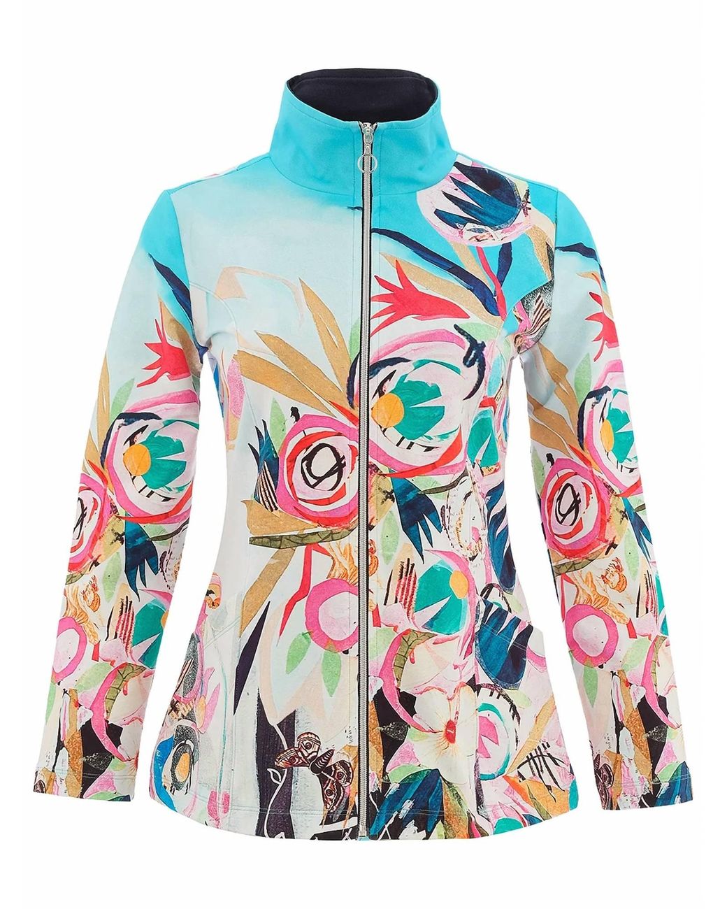 Dolcezza Blue Knit Jacket