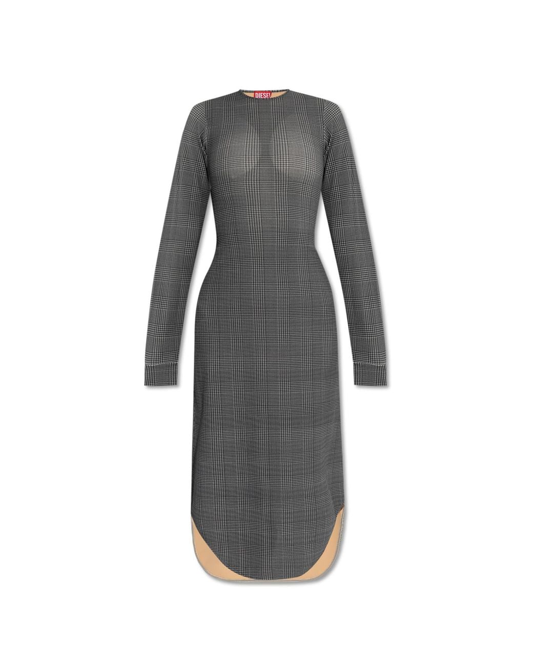 DIESEL Dress D-Etts in Gray | Lyst