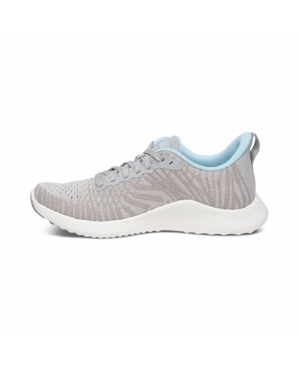 Support System Pink Aetrex Emery Arch Support Sneaker in White | Lyst