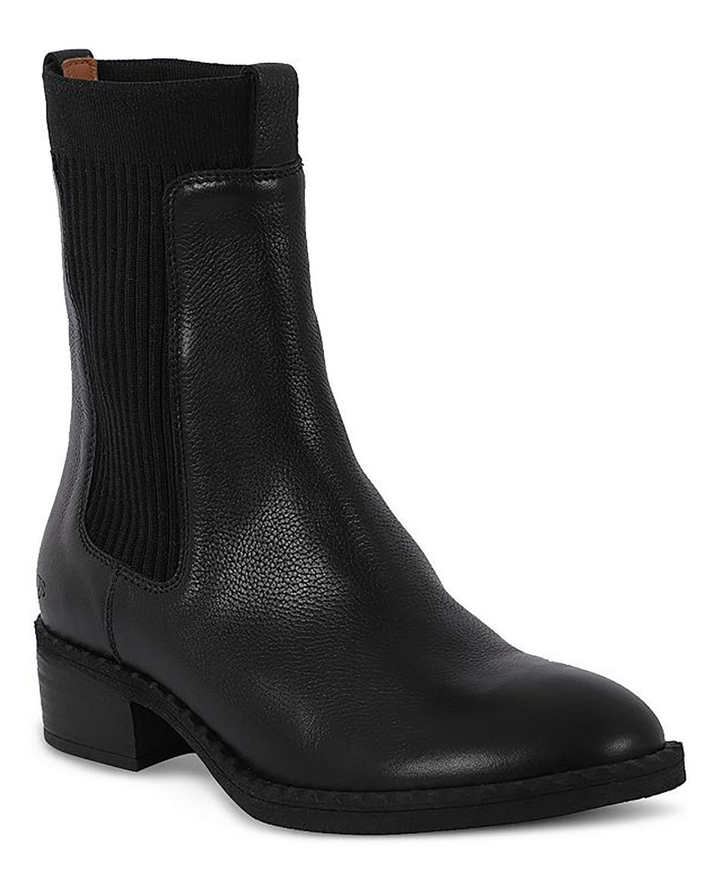 Gentle Souls Bernadette Faux Leather Pull On Chelsea Boots in Black Lyst