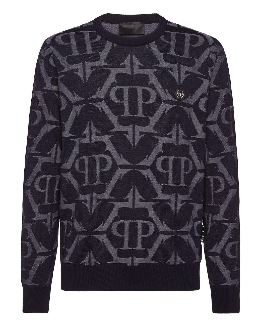 Philipp Plein Blue Jumper for men