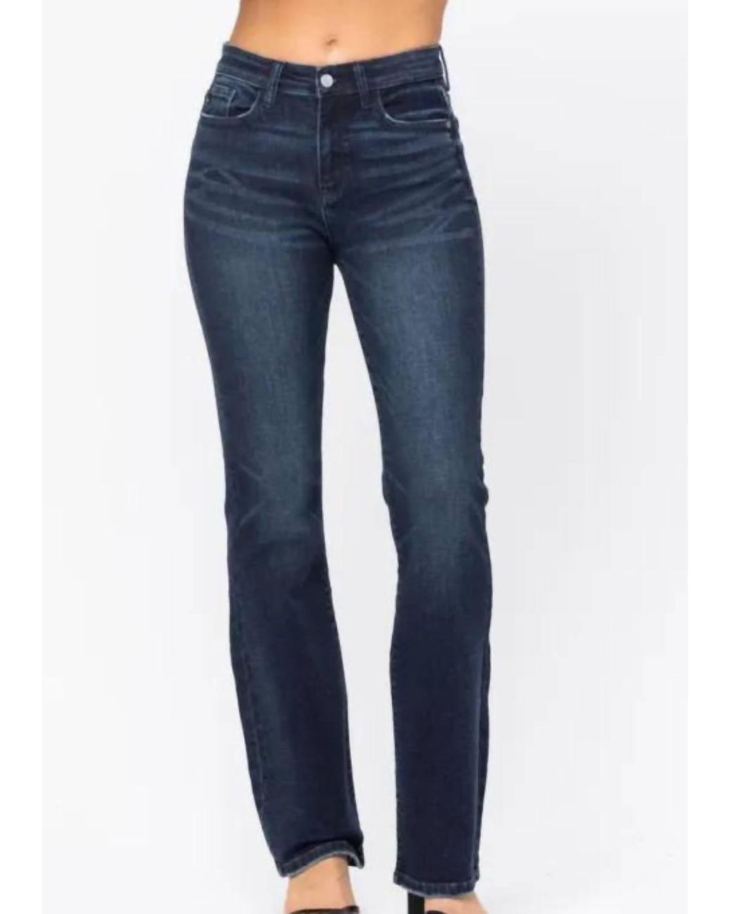 Judy Blue High Waist Slim Bootcut Jea in Blue Lyst