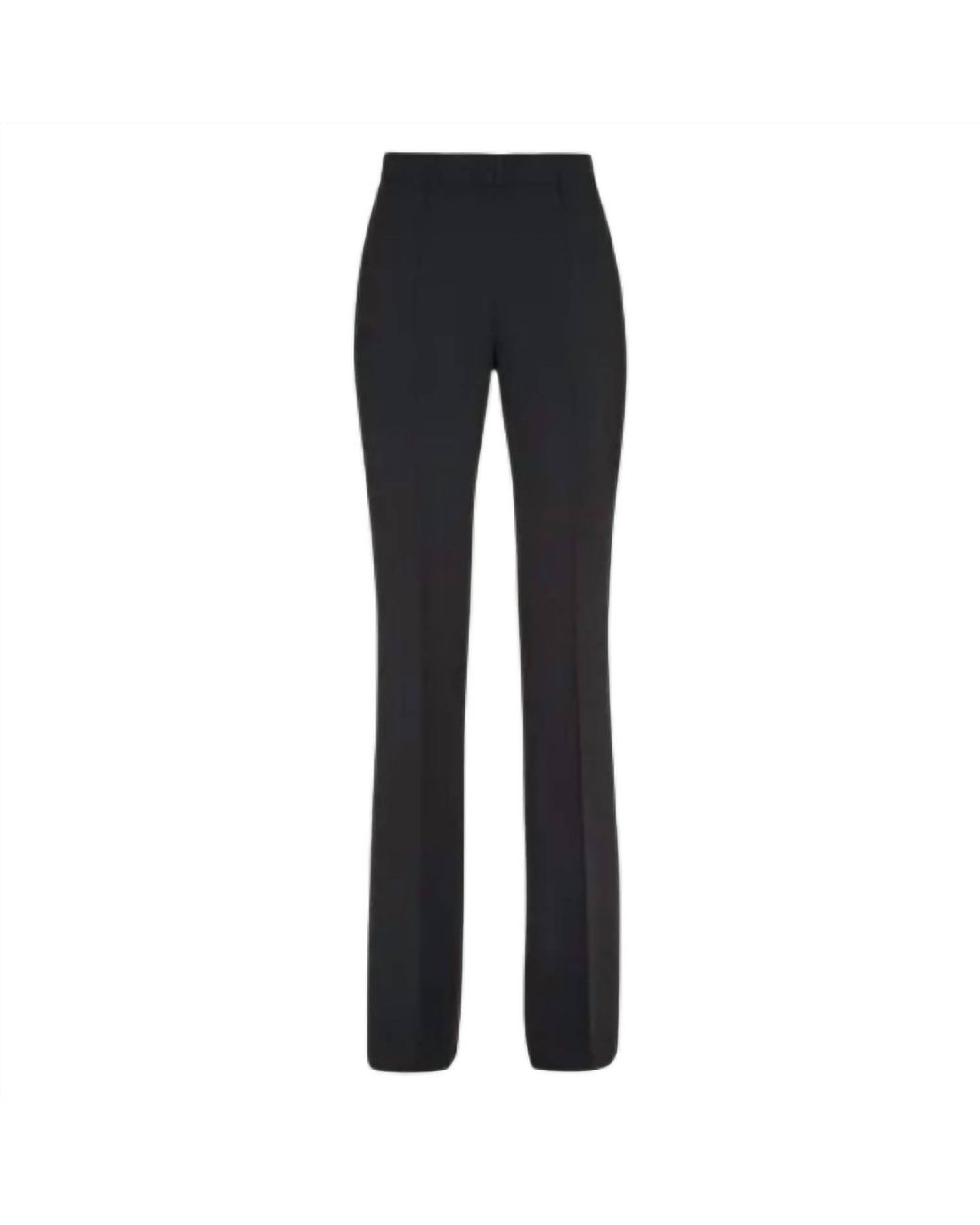 Ferragamo Blue Flared Trouser Pants