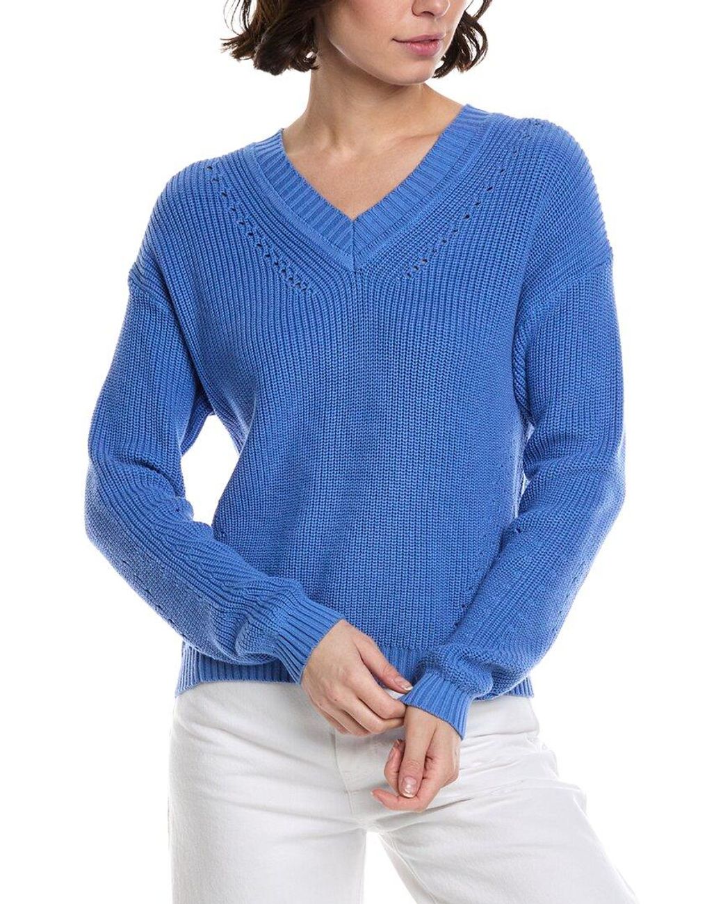 Metric Knits Blue Pullover