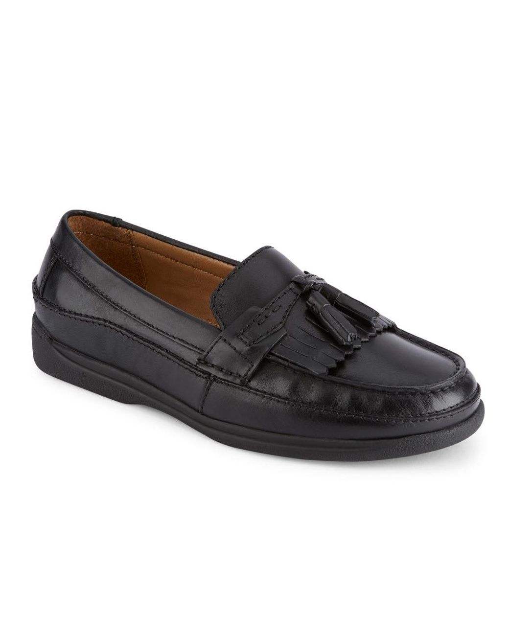 Dockers Sinclair Leather Dress Tassel Loafer in Black for Men