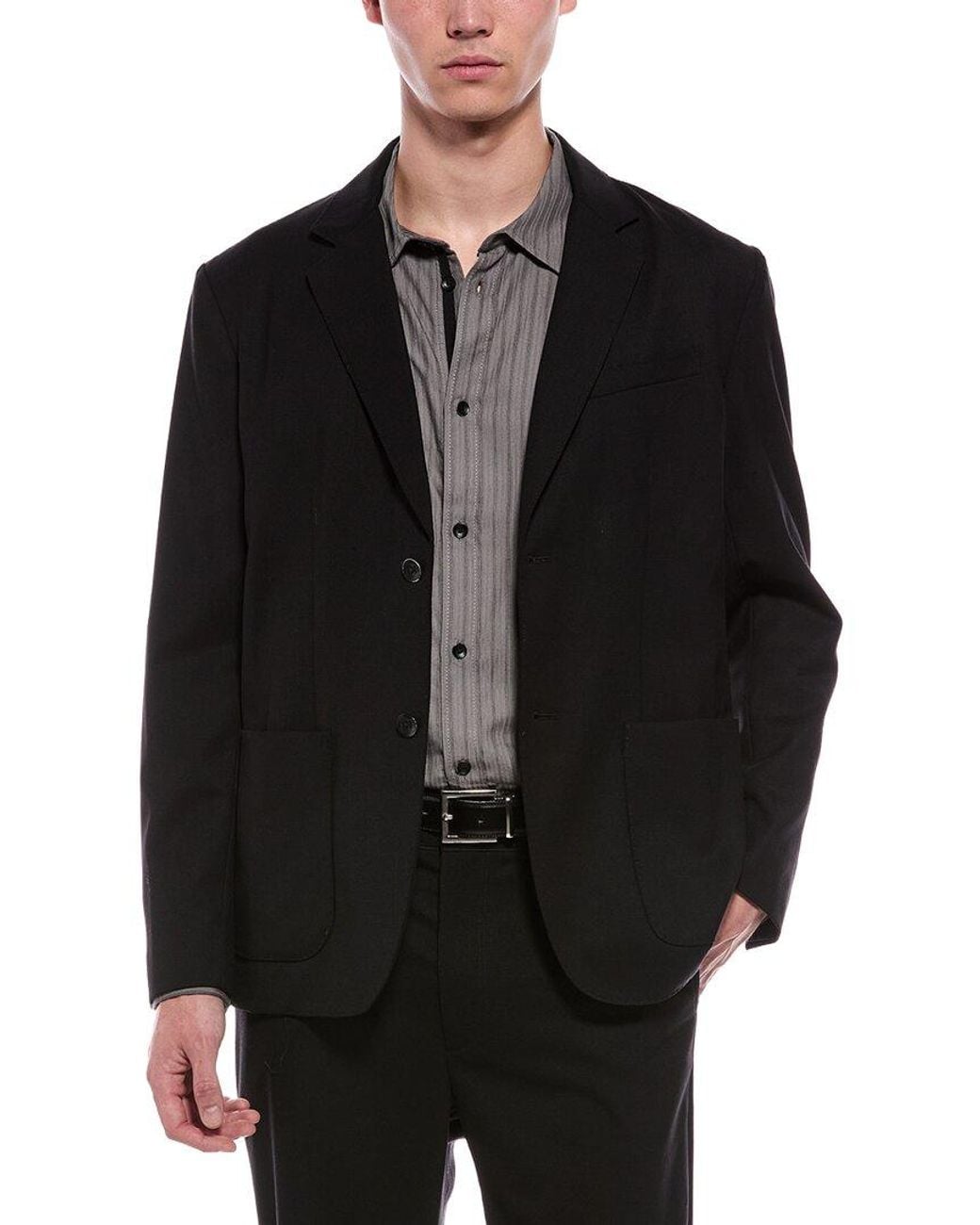 Rag & Bone Black Butler Wool-Blend Blazer for men
