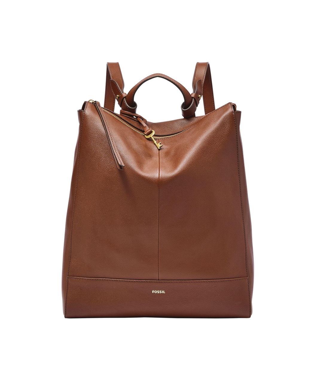 Fossil Elina Convertible Backpack in Brown Lyst