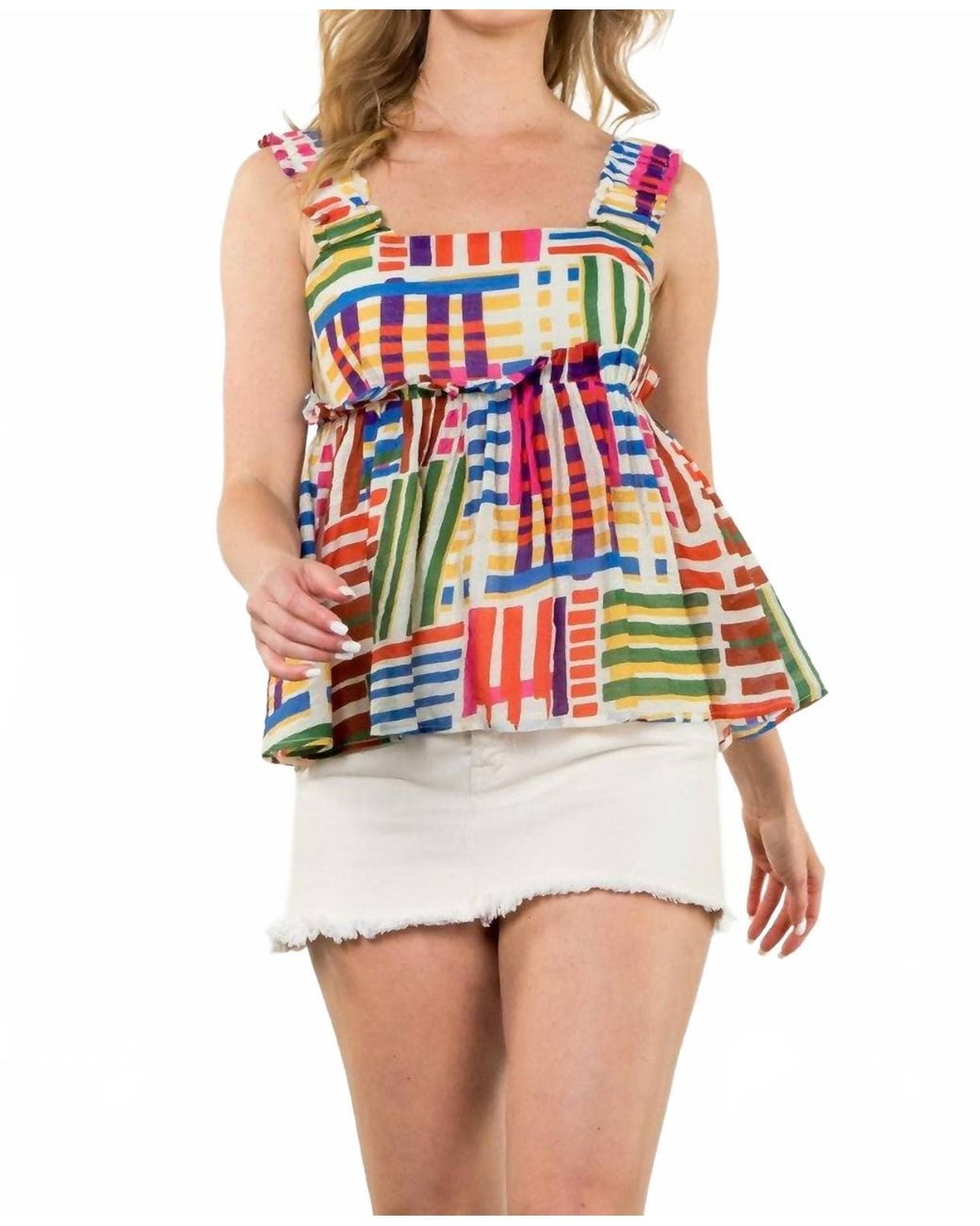 Thml Red Marjorie Tank Top