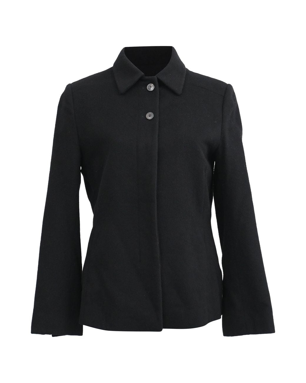 Jil Sander Black Collared Jacket