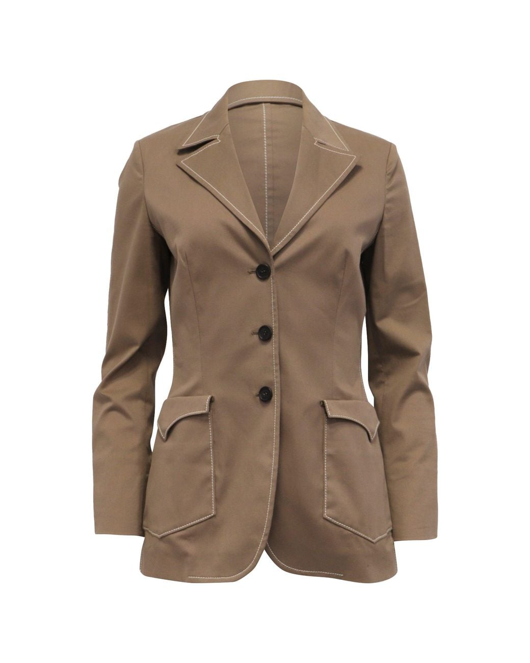 Prada Brown Suit Blazer