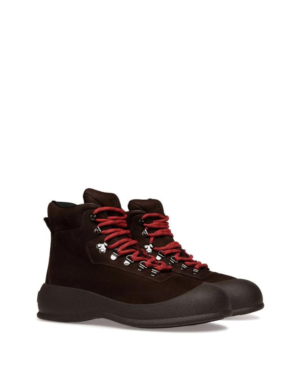 Bally Brown Protective Rubber Cap Suede Ankle Boots for men