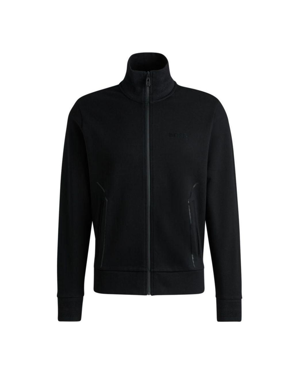 hugo boss collared jumper