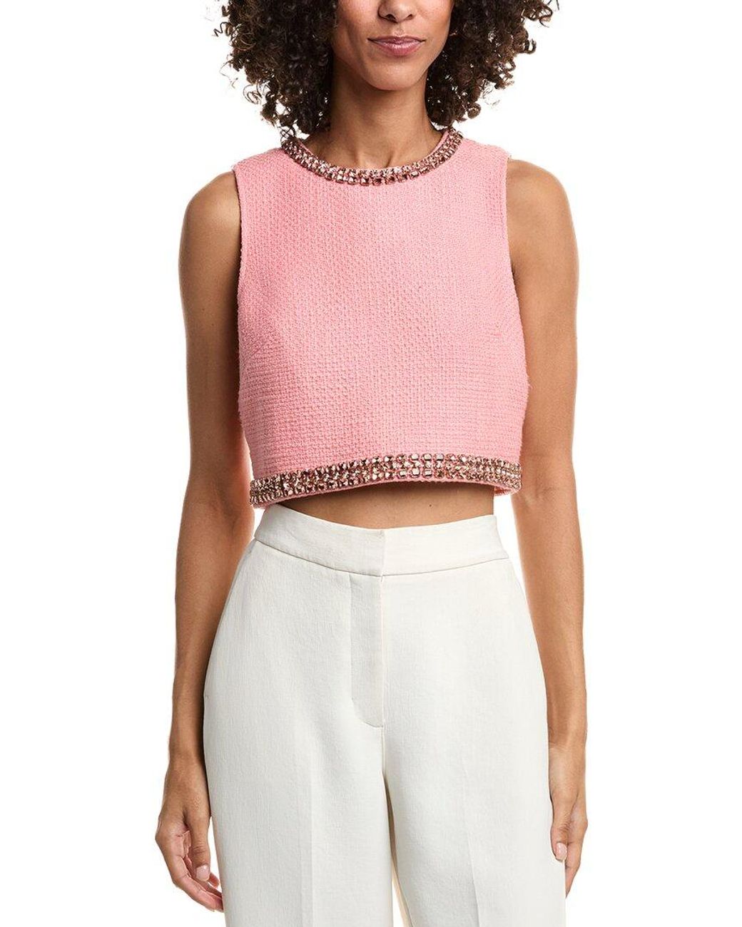 Cinq À Sept Verity Top in Red | Lyst