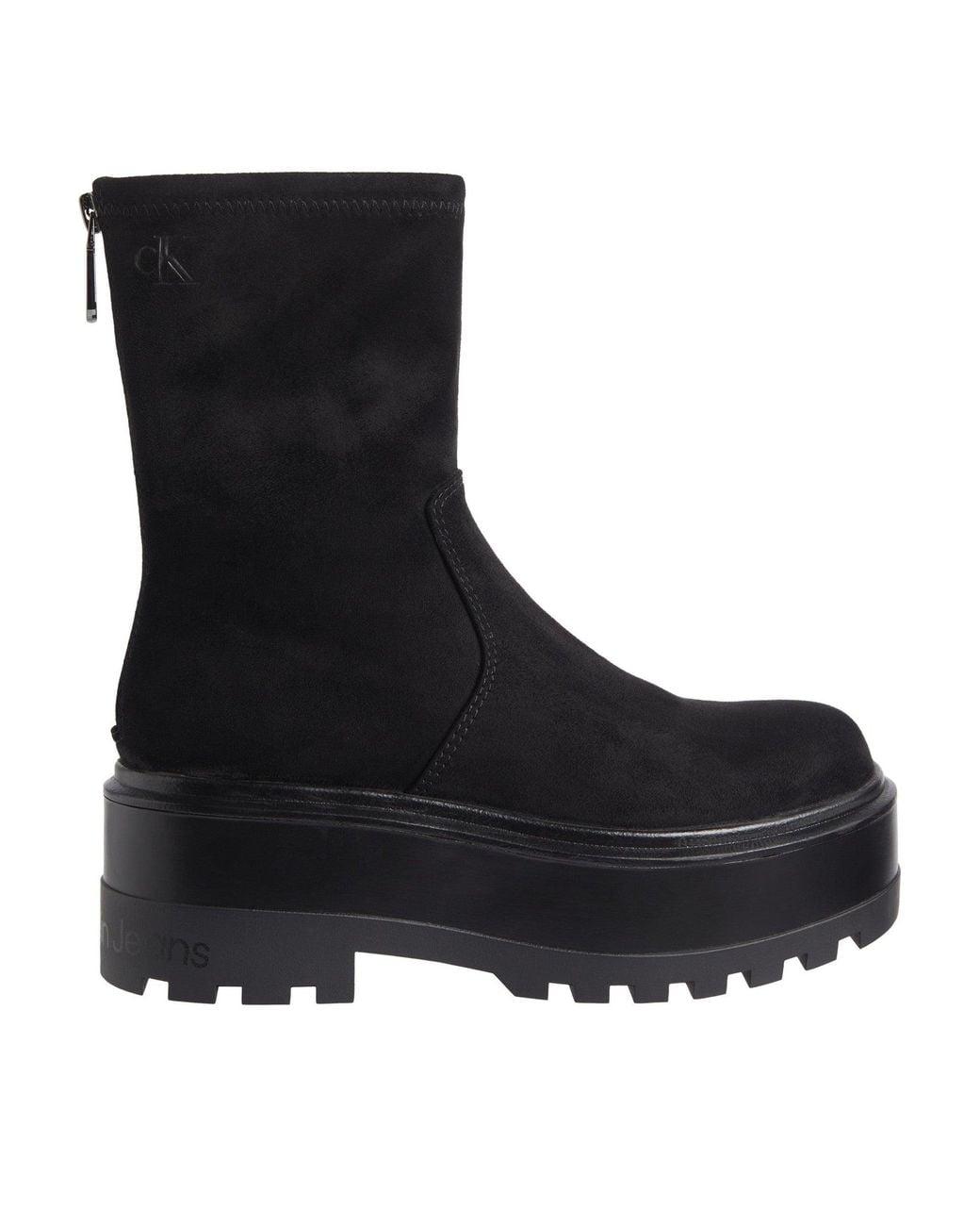 Calvin Klein Black Ankle Boots