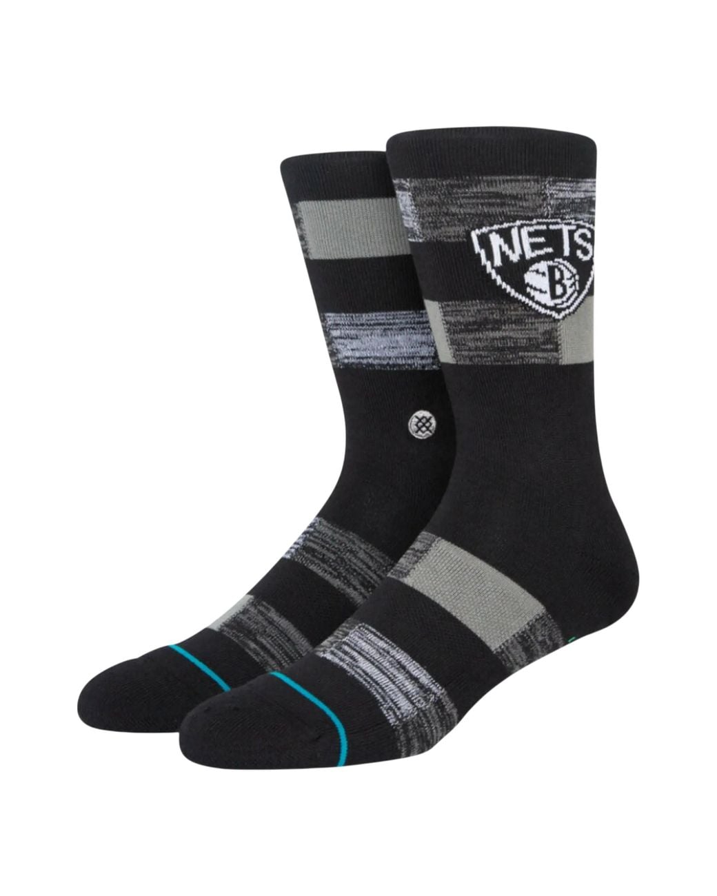Stance Black X Nba Cryptic Nets Crew Socks for men