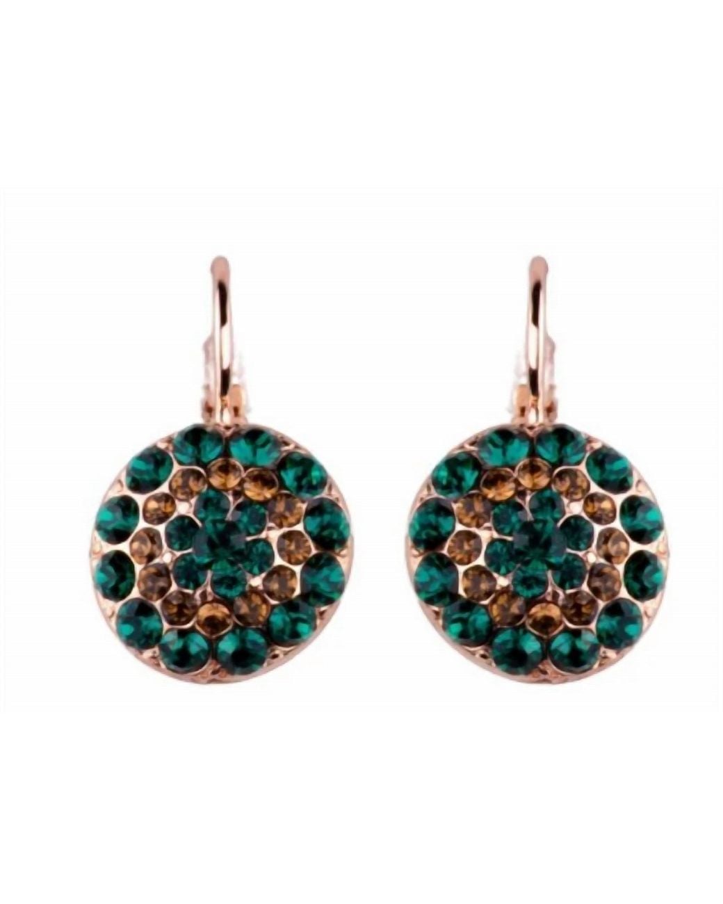 Marina Green Deep Forest Earrings