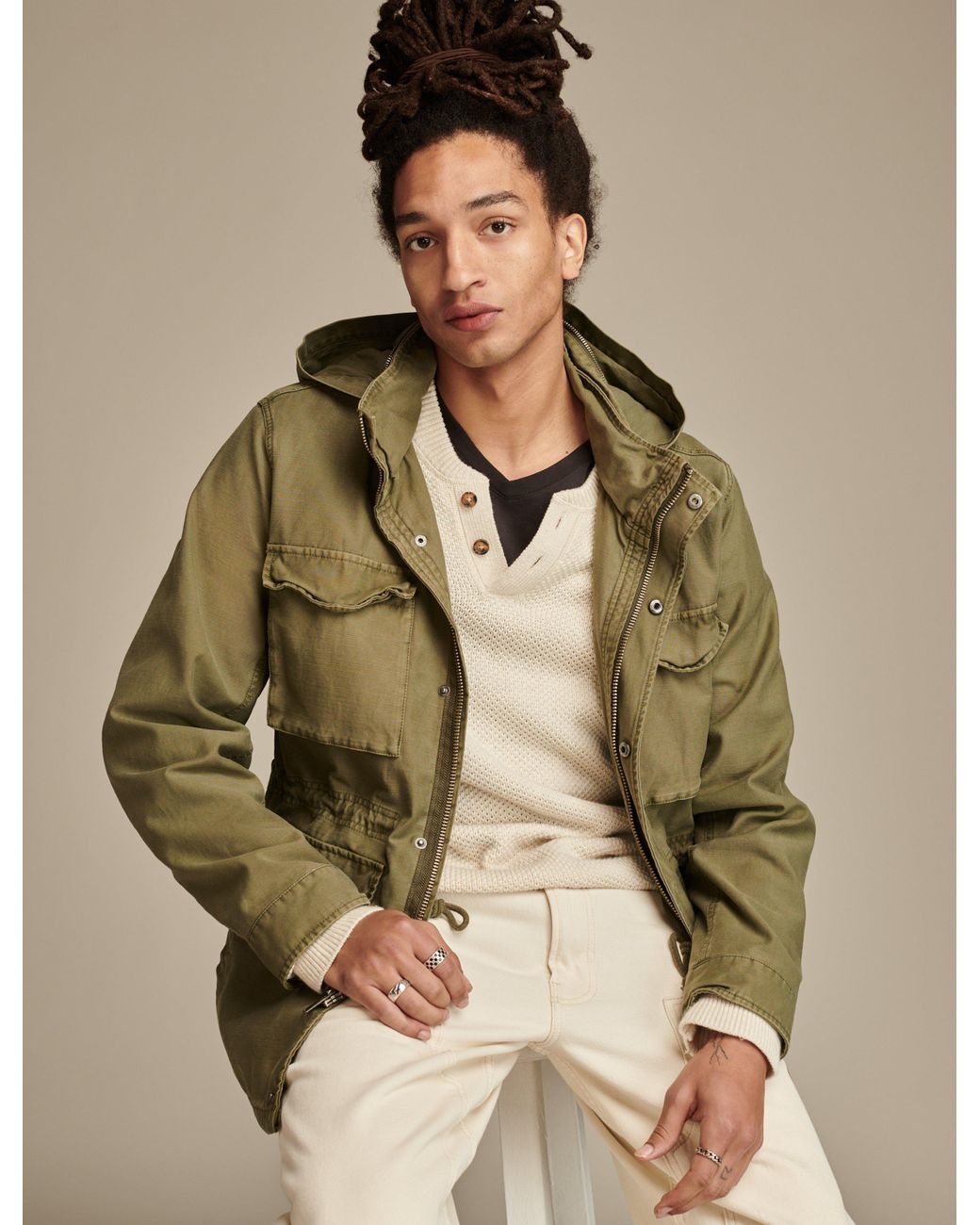 Field Jacket Lucky Brand Army Green Jacket Lucky Brand Macys Mens