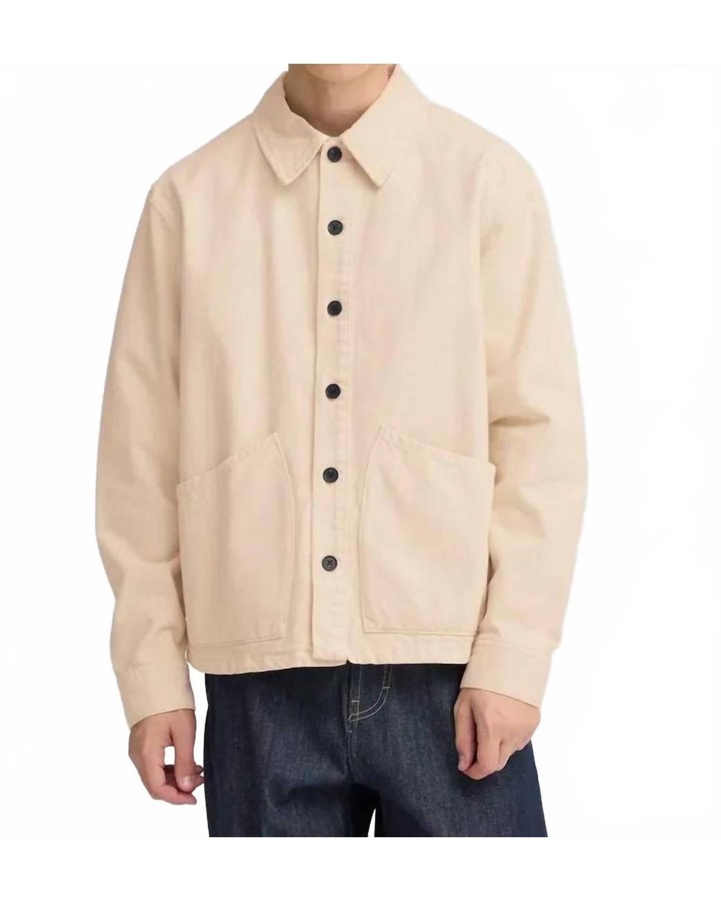 Solid Natural Nadil Jacket for men