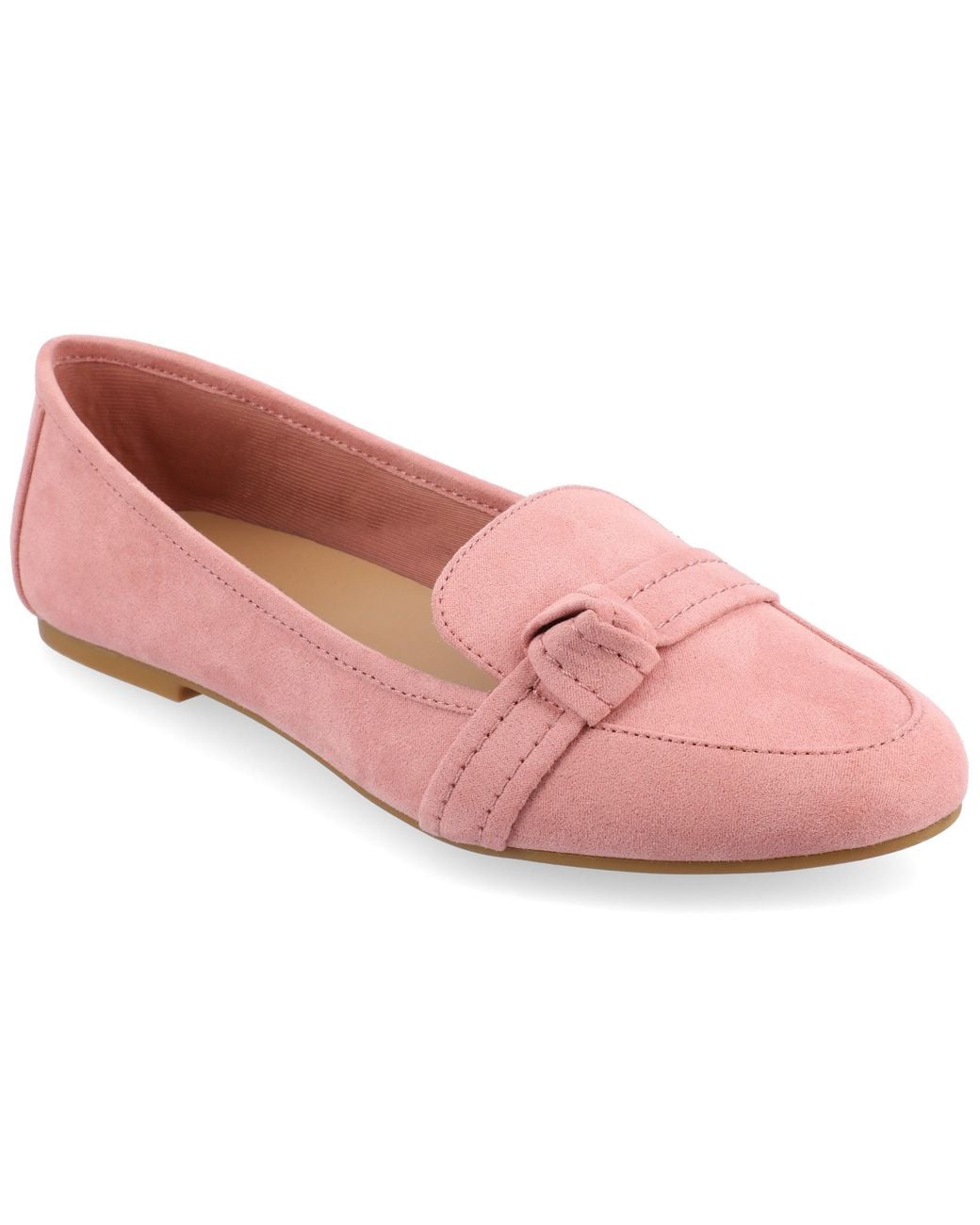 Journee Collection Pink Collection Wide Width Marci Flat