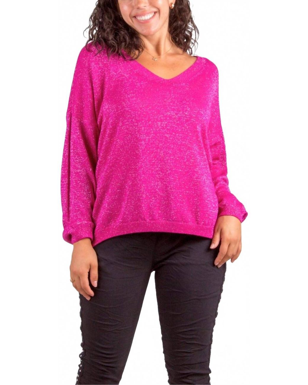 Gigi Moda Pink Ginetta Knit Top