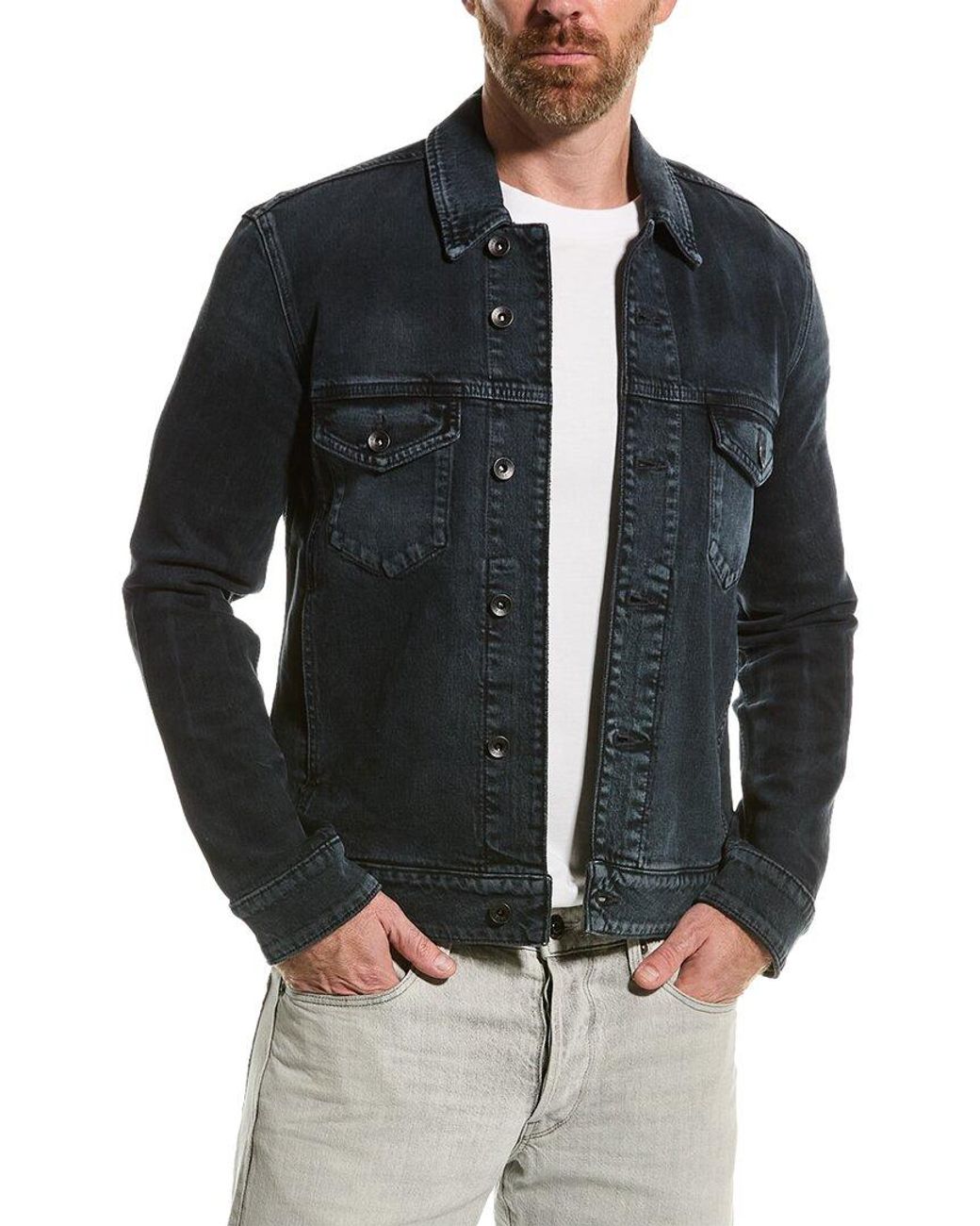 John varvatos hot sale trucker jacket