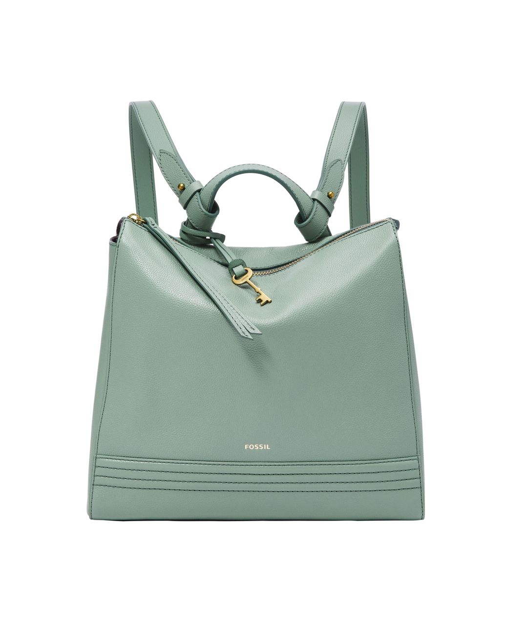 Fossil Elina Convertible Small Backpack in Blue Lyst