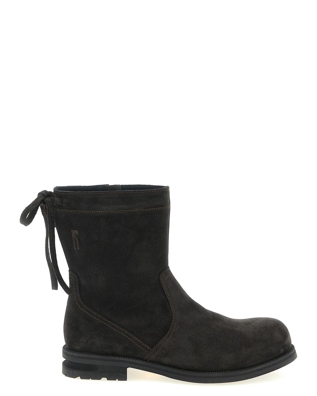 Kiko Kostadinov Black Solid Farkas Boots for men