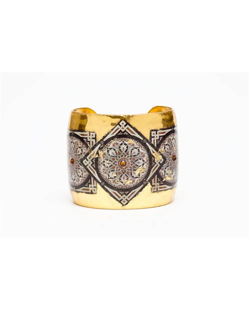 Avenue Chic Black Leaf Moors Cuff