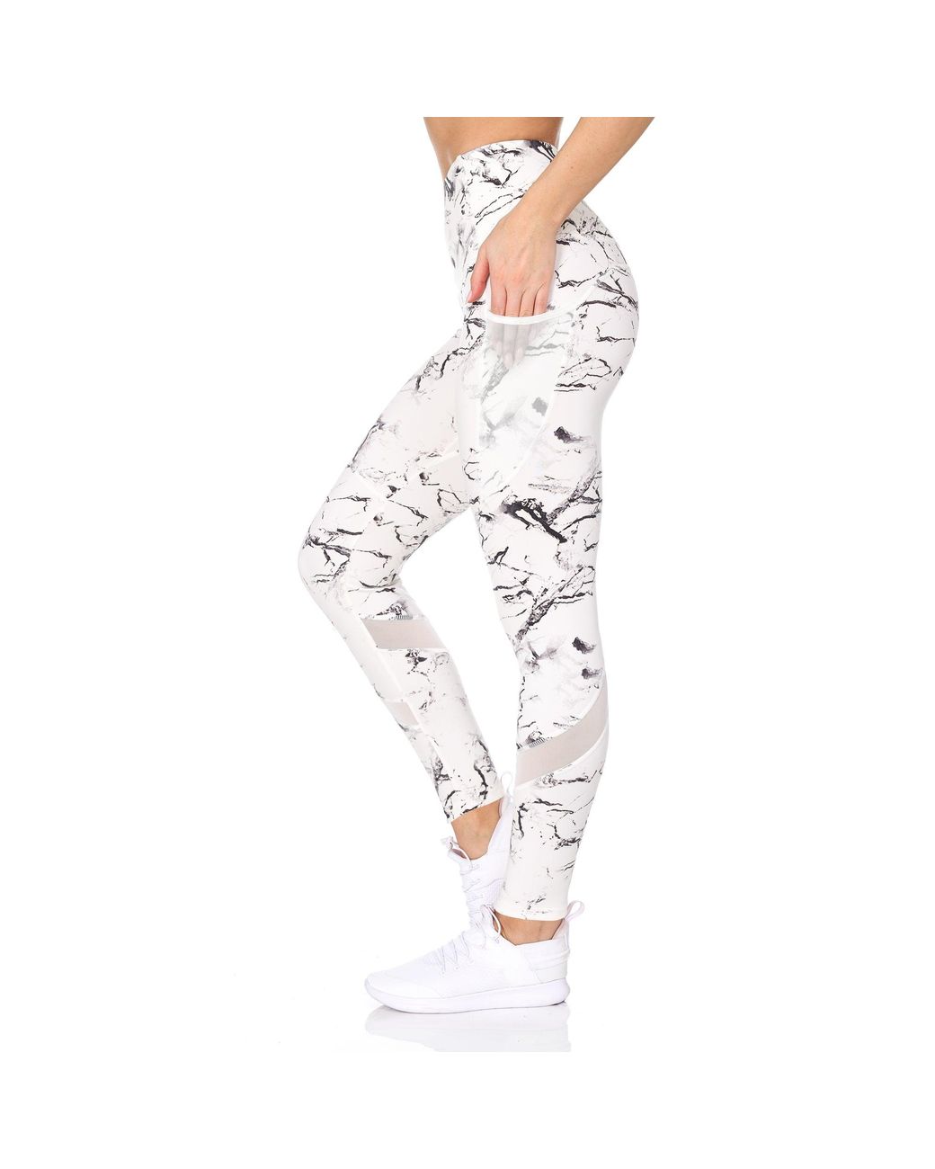 BSP Marble Full Length Legging With 