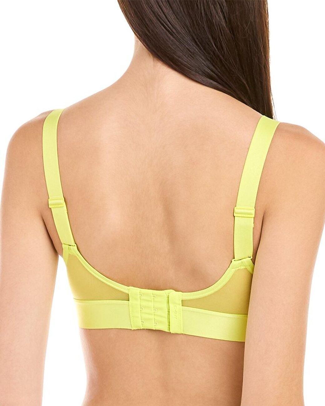 DKNY Sheers Wirefree Soft Cup Bra in Yellow | Lyst