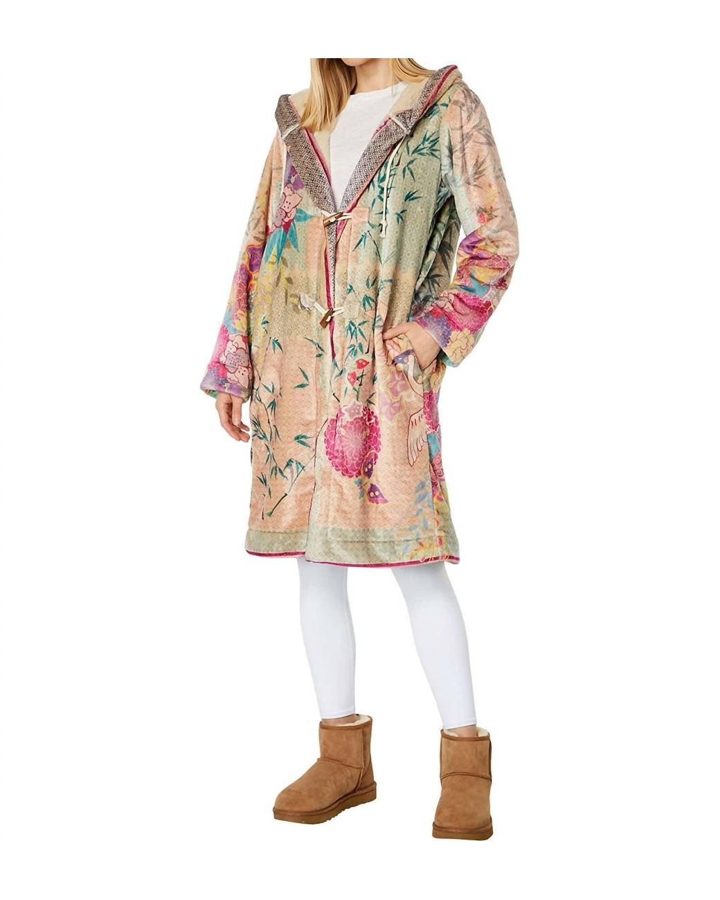 Johnny Was Getsu Sherpa Jacket Lyst