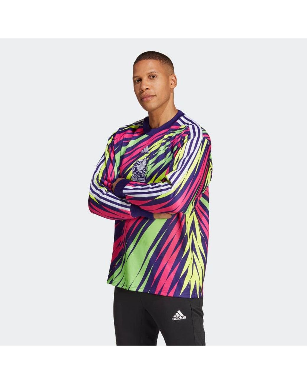 adidas Mexico Icon Goalkeeper Jersey for Men | Lyst