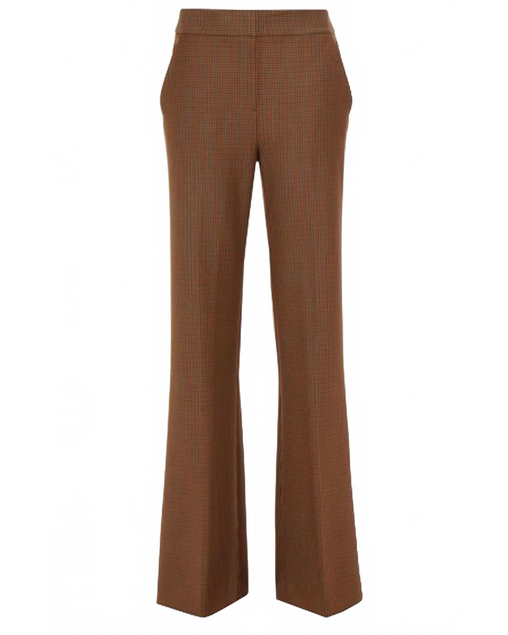 Veronica Beard Brown Flared Pants