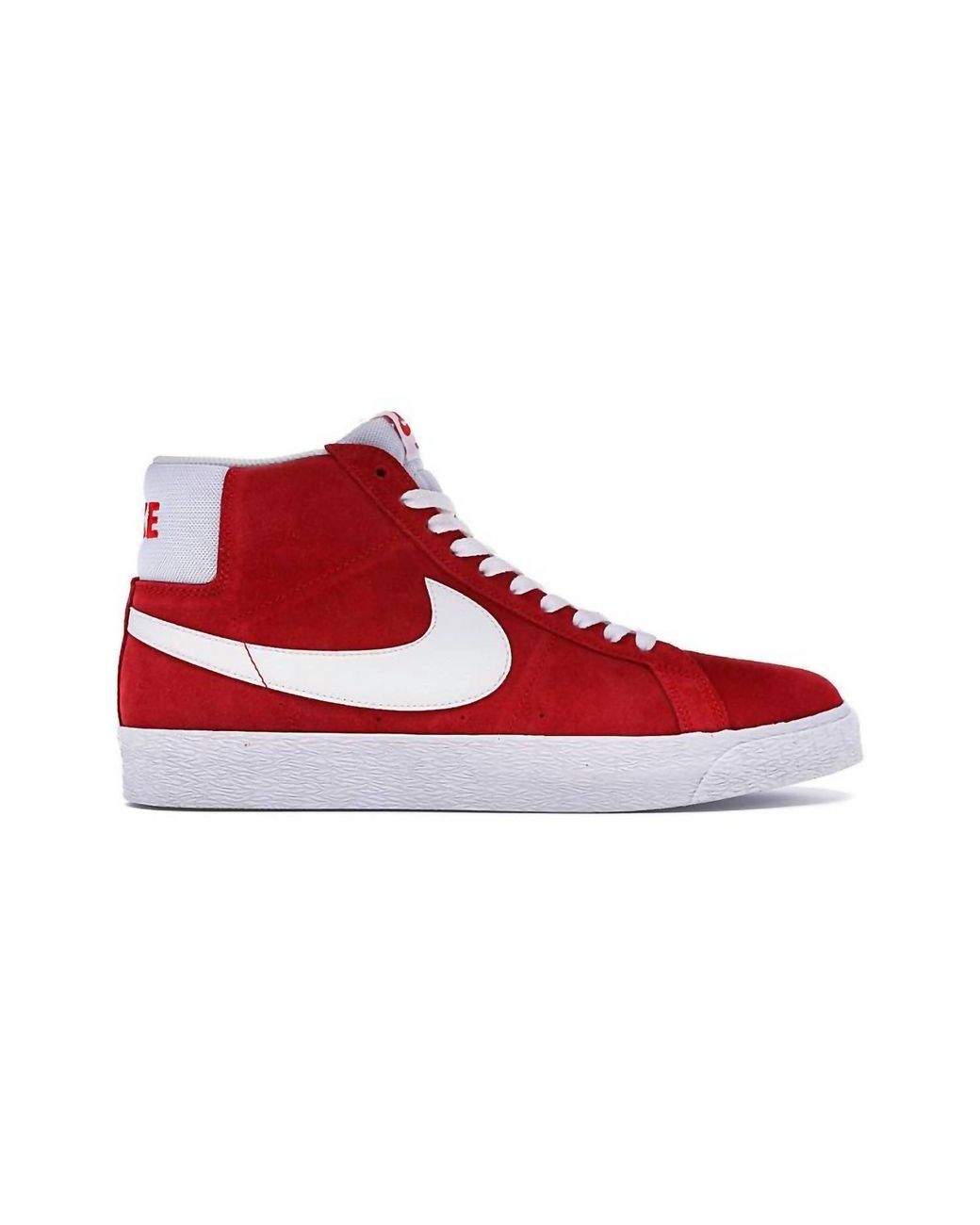mens nike blazer red