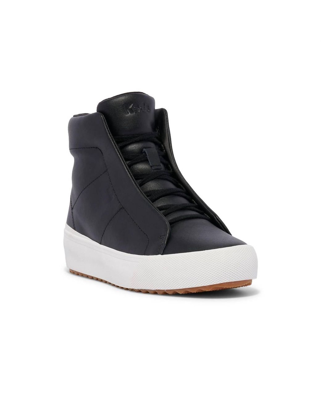 Keds Black Remi Mid Zip Sneaker
