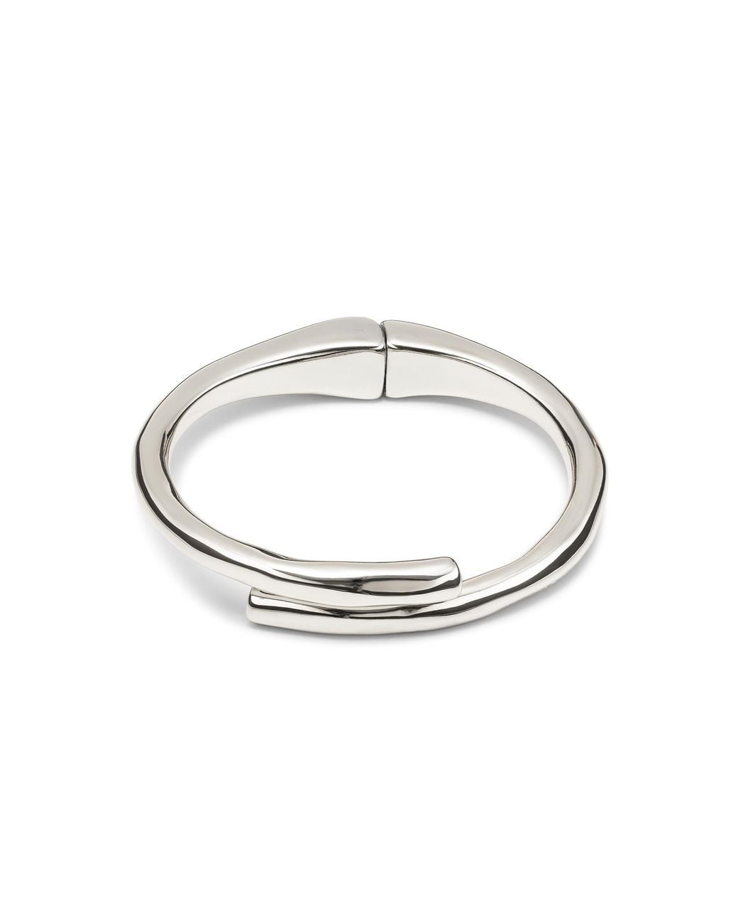 Uno De 50 Metallic Spring Clasp Cuff