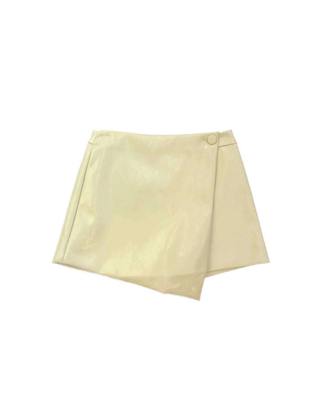Toccin Natural Stella Button Wrap Skort