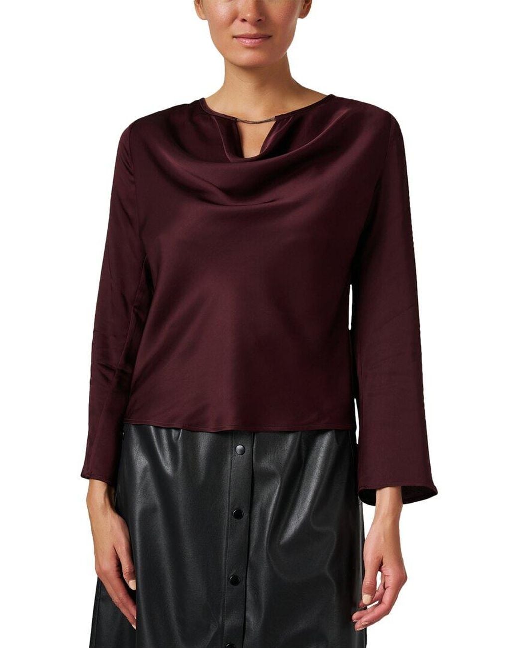 Ecru Red Andrews Blouse