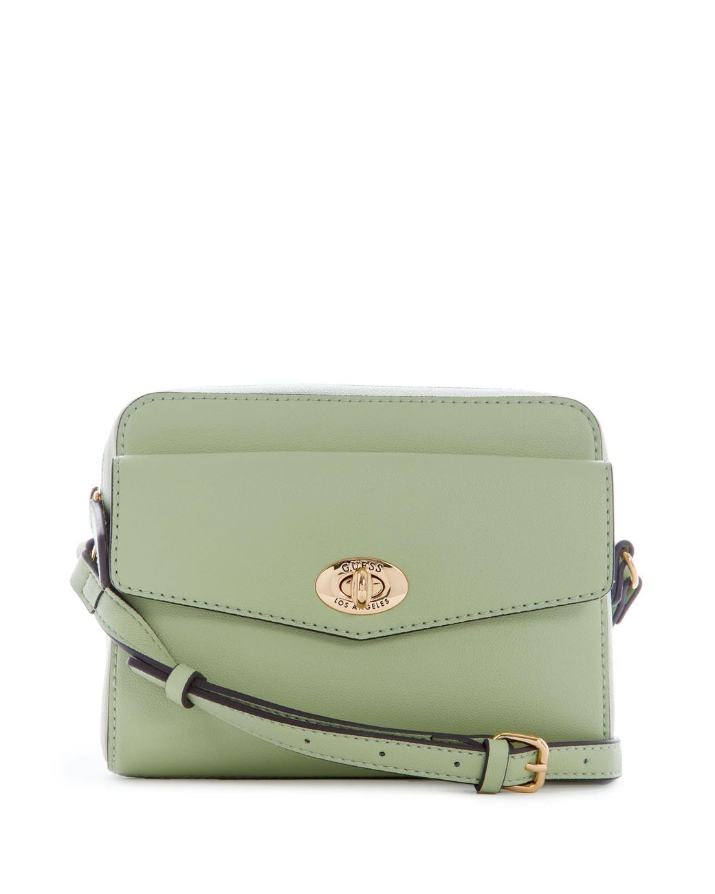 Guess Factory Kerris Camera Crossbody in Green | Lyst