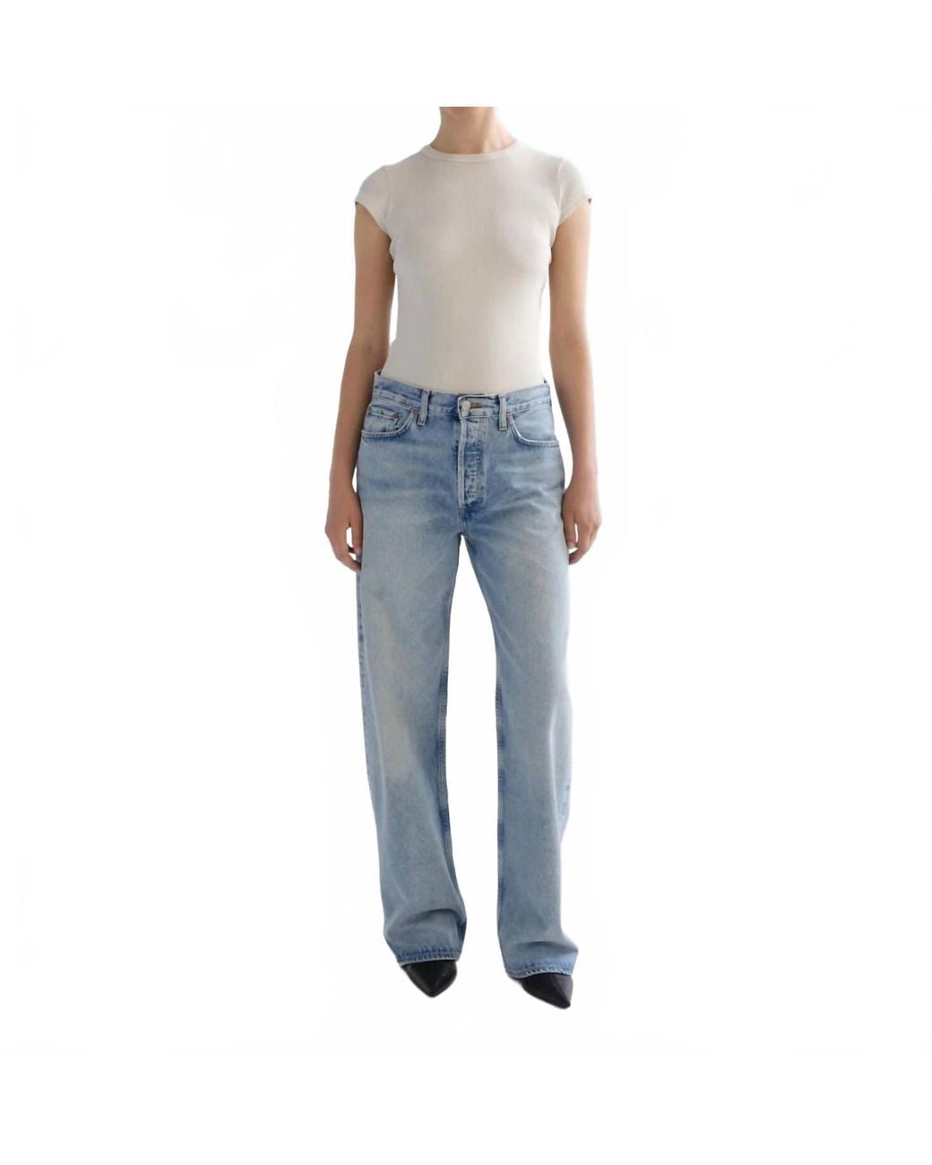 Agolde Blue Arc Jeans