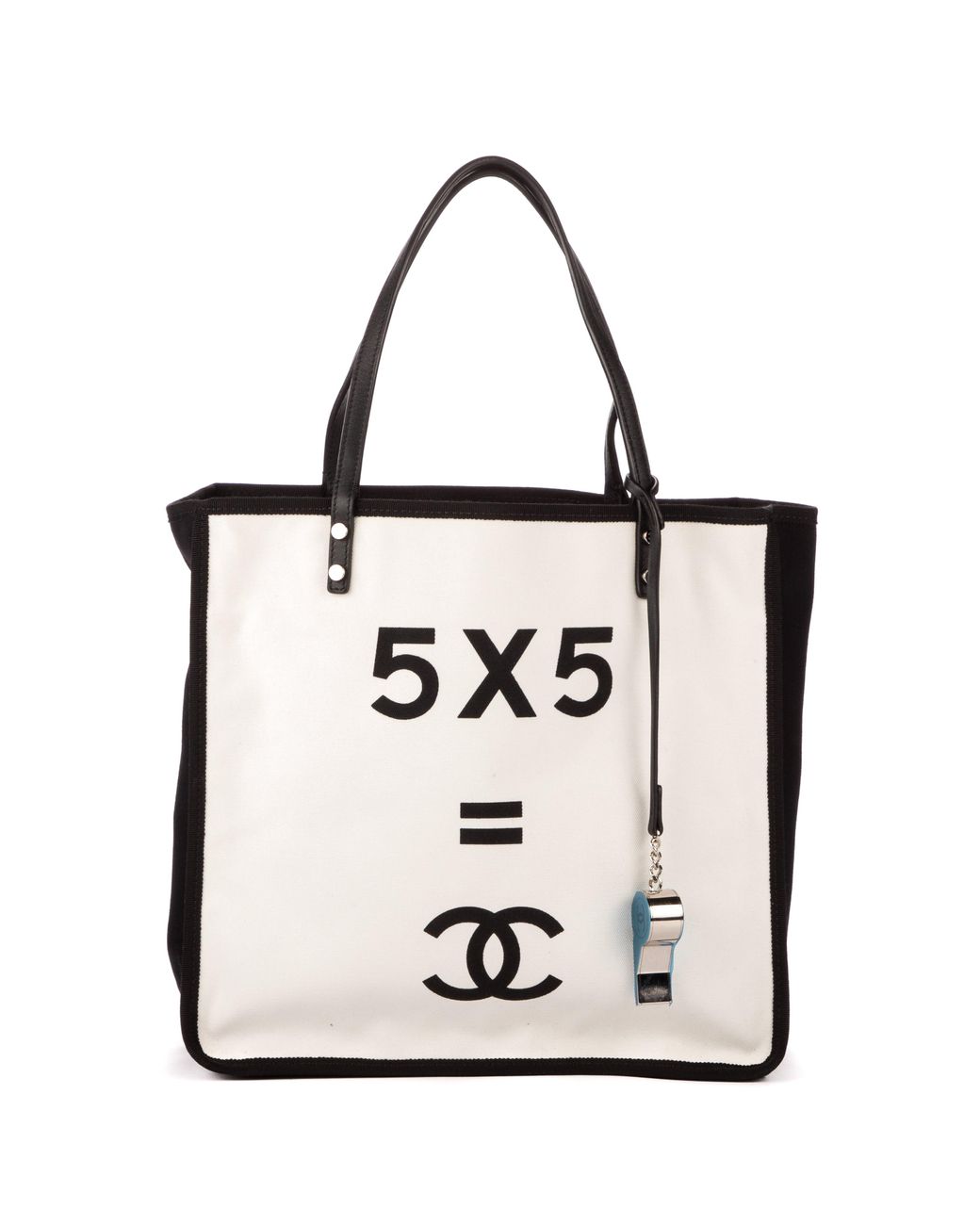 Sold at Auction: CHANEL 5X5 BAG WITH WHISTLE